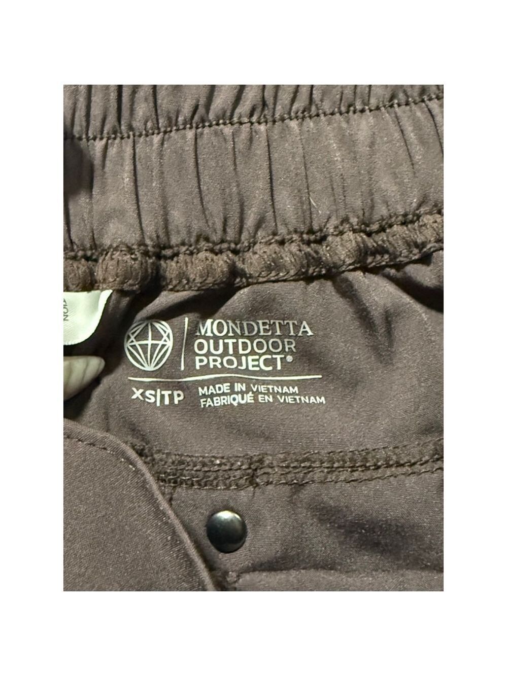 Women's Mondetta Shorts Size XS Brown Casual - Picture 3 of 4